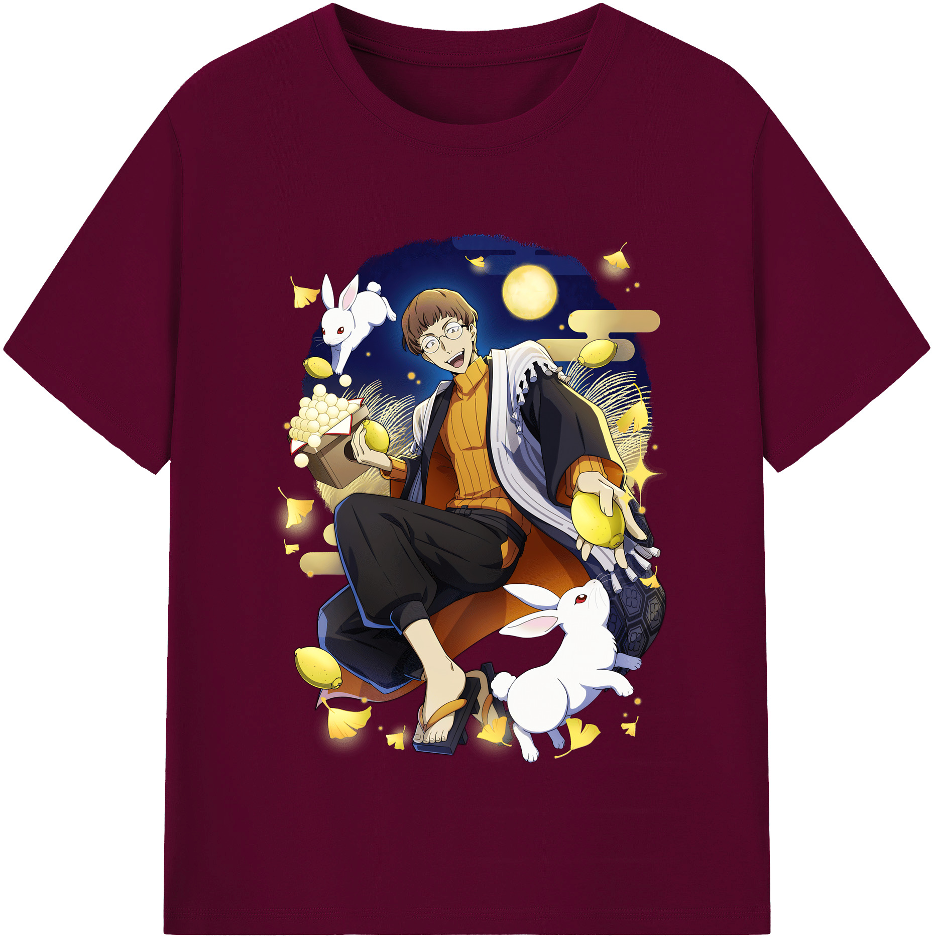 （画像用） 文豪ストレイドッグス Bungo Stray Dogs レディースカジュアルプリントTシャツ（綿100％）